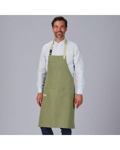 Avental de Peito com Alças em Espinha - Unisex