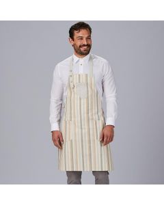 Avental com Peito às Riscas - Unisex