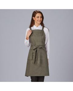 Avental de Sarja Reciclada com Peito - Unisex