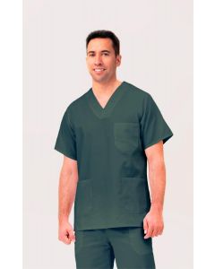 Túnica Unissexo Gola em V Microfibra HidroFlex