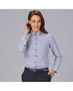 Camisa às Riscas Bicolores Simonetta - Senhora