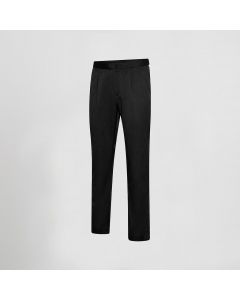 Calças de Cintura Extensível (Preto) - Homem