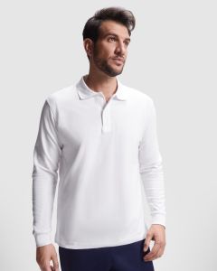 Polo Manga Comprida 100% Algodão Alimentação Rover L/S