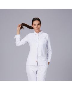 Jaleca com Gola Italiana Moral - Senhora
