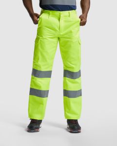 Calça em Sarja Alta visibilidade Alfa