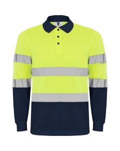 Polo Técnico Alta Visibilidade Manga Comprida Polaris  L/S