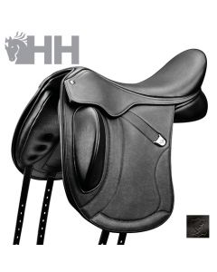 Selim Inglês Dressage Innova Mono+ Luxe Leather (Faldão Curto) - Bates